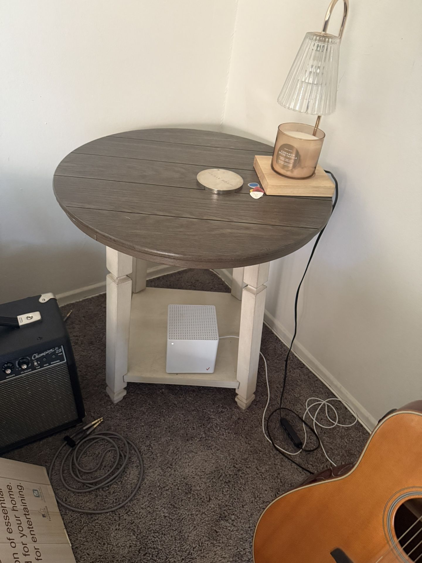 Coffee and 2 End Tables , Sectional Couch And 55 Inch Tv