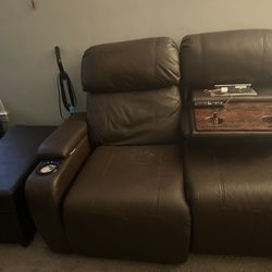 Recliner Electric Living Room Set 