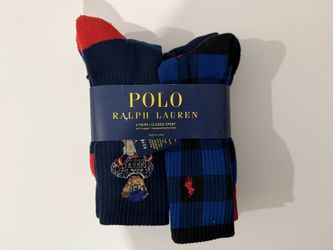 Polo Ralph Lauren Classic Sport Six Pack Socks