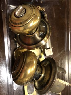 Door Lock With All Hardware
