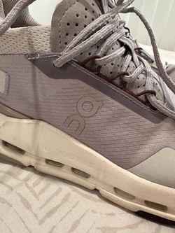 On cloud shoes