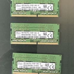  798036-001 - HP 4GB DDR4 2133MHz CL15 Non-ECC SoDIMM Memory Module