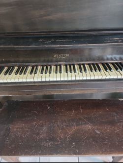 Rustic Solid Wood Piano