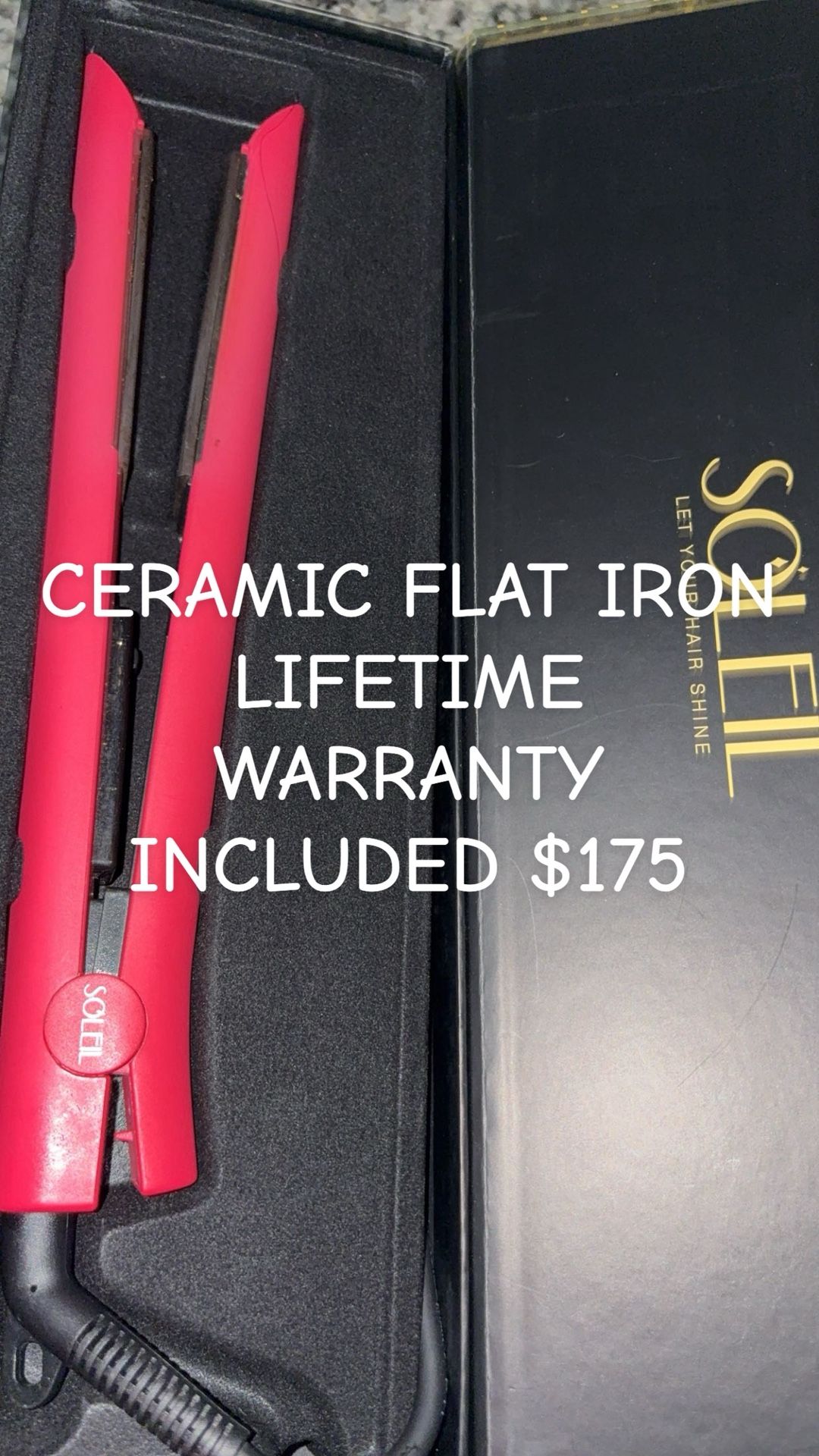 Ceramic Flat Iron