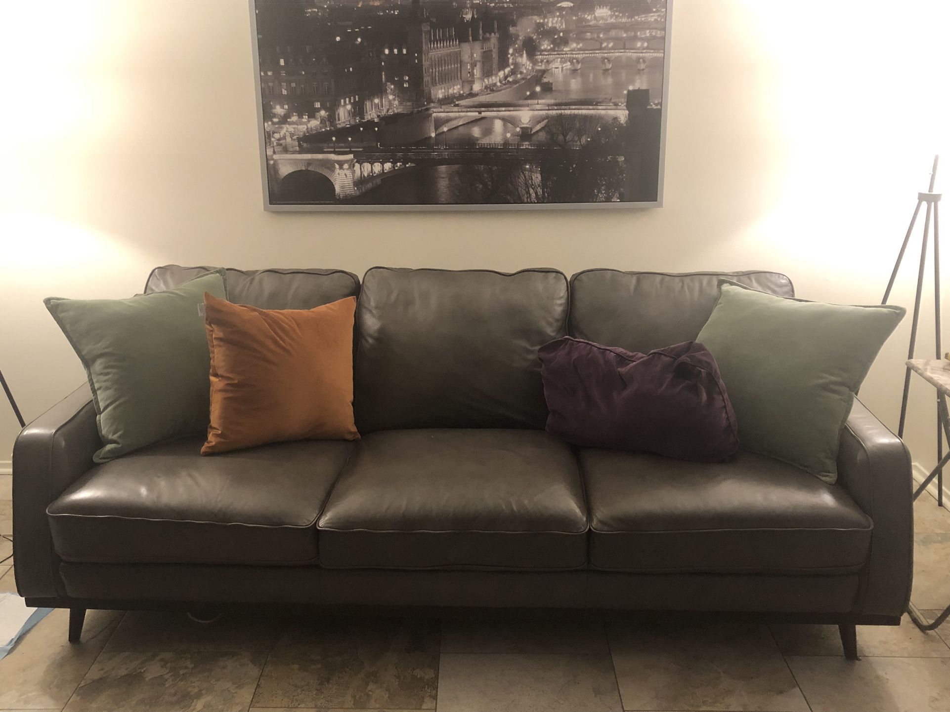 Beautiful Grey Couch