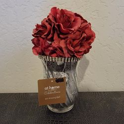 Vase With Roses