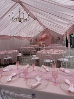 Princess Theme Party Backdrop Tent Drape  