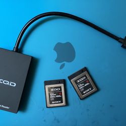 SONY 120GB XQD Cards & Reader Set: