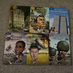 Historic Books And A Scary Stories Book