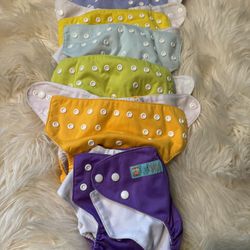 ALVABABY Cloth Diaper One Size Adjustable Washable Reusable 