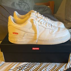 Supreme Nike Air Force 1 with Crease Protectors