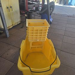 Water mop bucket