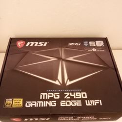MPG Z490 Gaming Edge Wifi Motherboard 