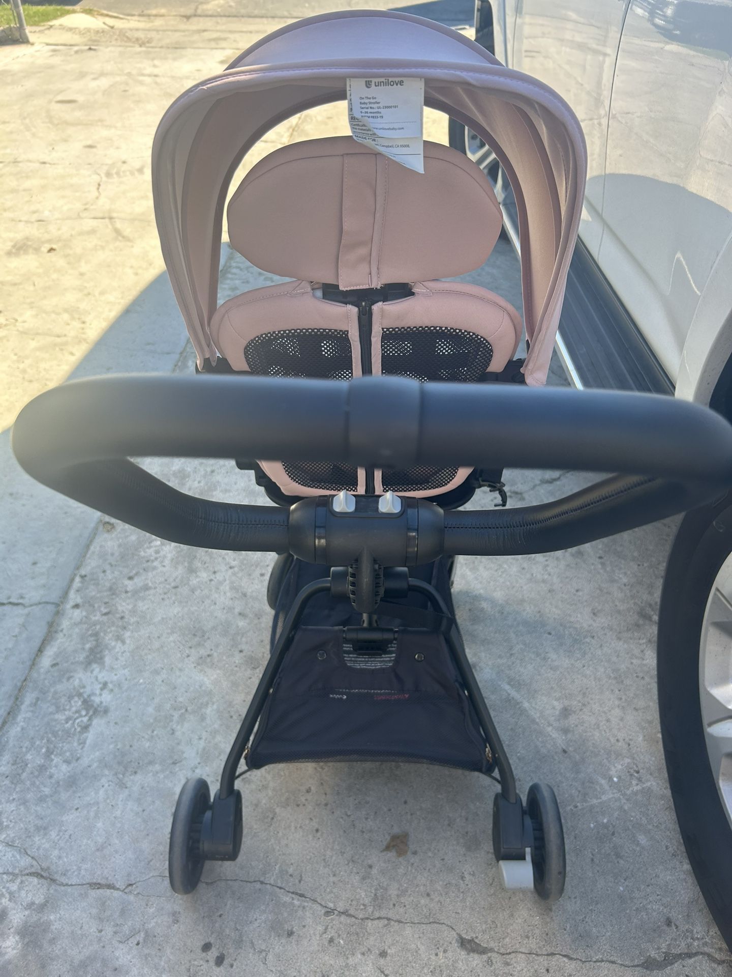 3in1 Stroller Pink
