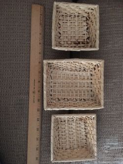 3 baskets