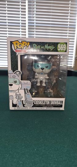Funko Pop! Animation Rick and Morty Exoskeleton Snowball Vinyl Figure #569