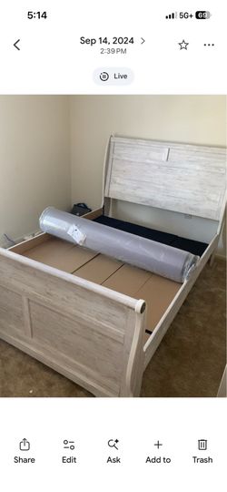 Queen Mattress  memory foam