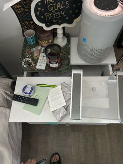 White 3 drawer night stand