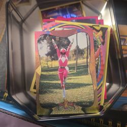 Power Ranger cards