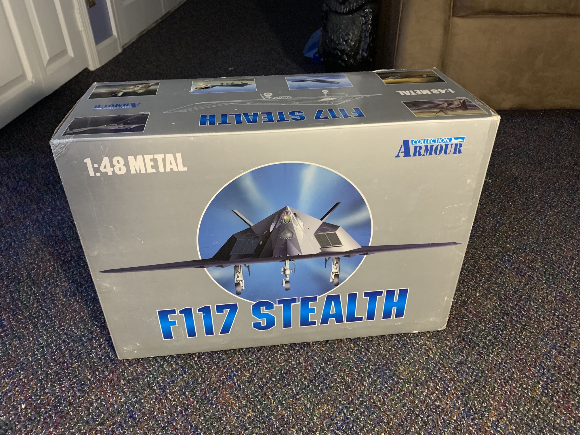 Armour Collection 1/48 Scale Diecast Metal F117 Stealth Plane