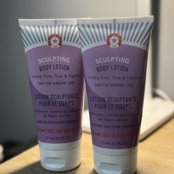 First Aid Beauty Sculpting Body Lotion (2 Pack)