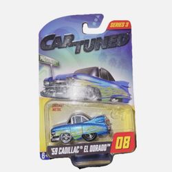 Car Tuned 59 Cadillac El Dorado Series 3 Die Cast 1/64 MGA