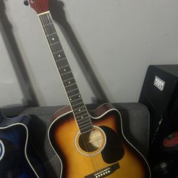 6 String Electric Acoustic Guitar 