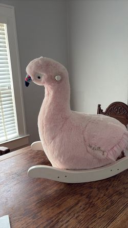 Pottery Barn Kids Lilly Pulitzer Flamingo Rocker