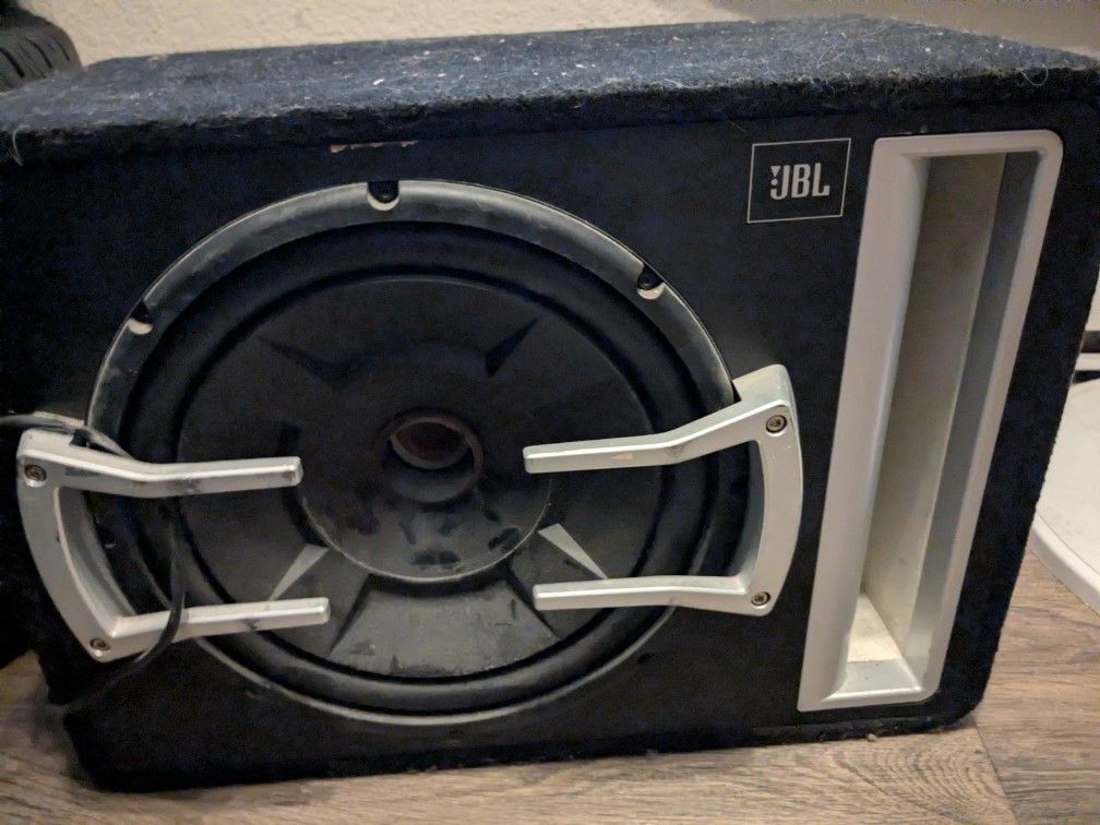 JBL Amp, Sub And Box 