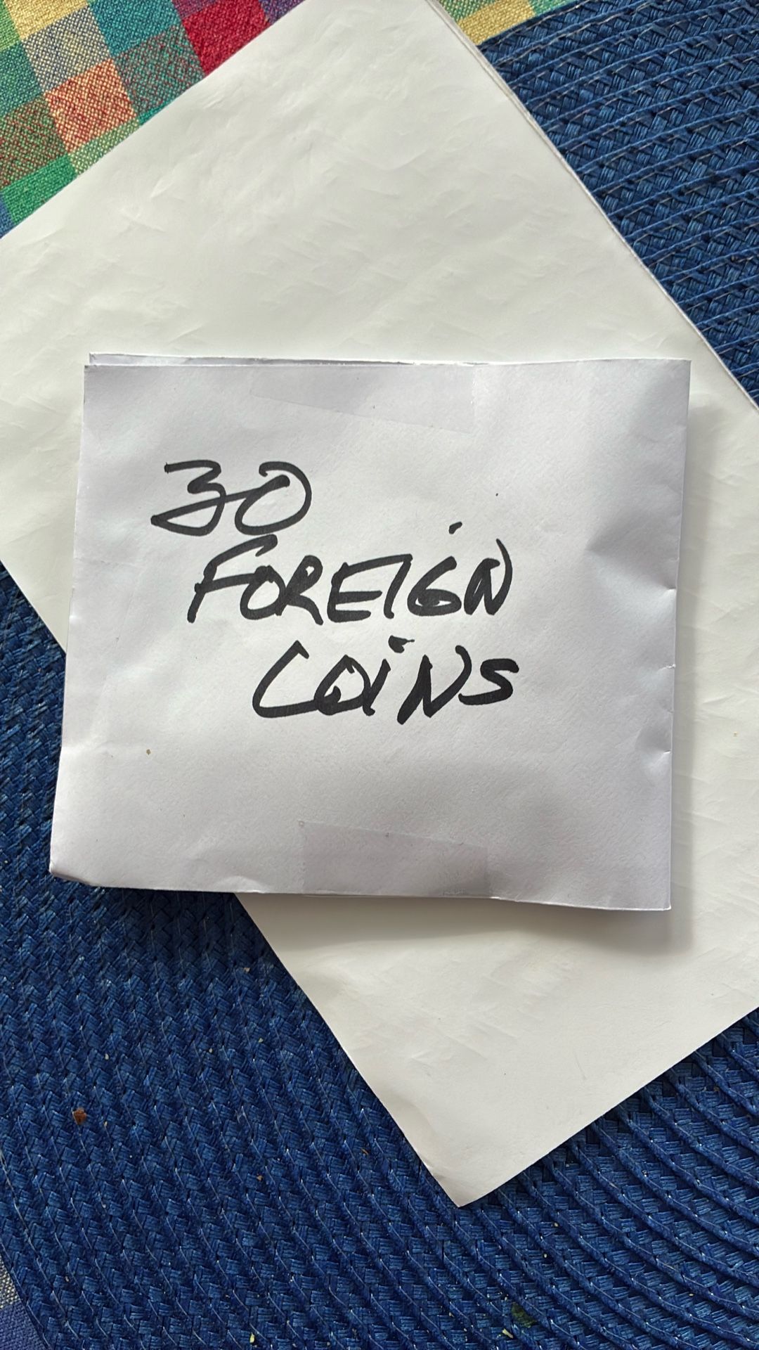 FOREIGN COINS. 30 Diff. $10.00