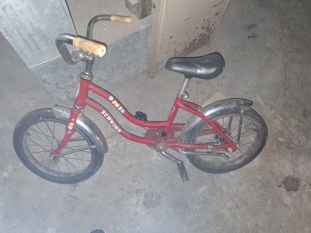 Vintage Scwhinn Kids Girls Bike Pixie 