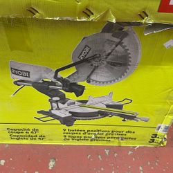 Ryobi 12” Sliding Compound Miter Saw $250 (financing Available) 