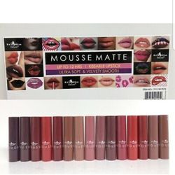 Italia Deluxe Mousse Matte Kissable Lipsticks 