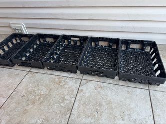 SET of 5 Coca-Cola - 24 bottles Vintage trays / Coca Cola trays