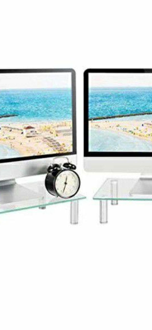 Glass Computer Monitor Stands