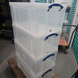 Really Useful Plastic Storage Box 64 Litre