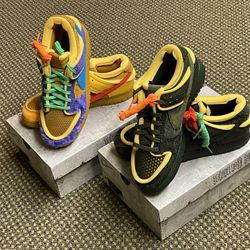 Nike CPFM Swamp Sponge Dunk Low “Sequoia/Psychic Purple 