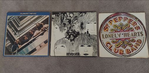 Vintage Beatles Vinyl Albums-3