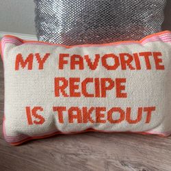 Embroidery Pillow