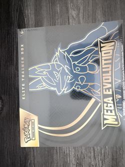 Mega evolution Pokemon etb sealed elite trainer box