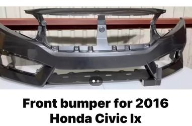 Honda Civic Front Bumper 2016