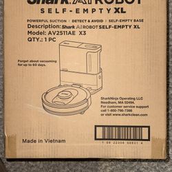 Shark AI Ultra XL Voice Control Robot Vacuum, 60-Day Capacity