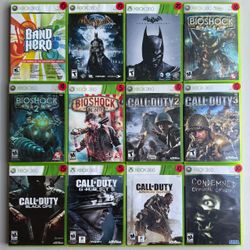 Xbox 360. Batman. Bioshock. Call of Duty