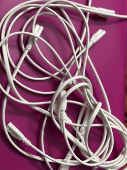 LED Shop Light Extension Cords - C7 Figure 8 Linking Cables - Lot of 6+