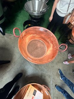 Cazos de cobre de todas las medidas para carnitas