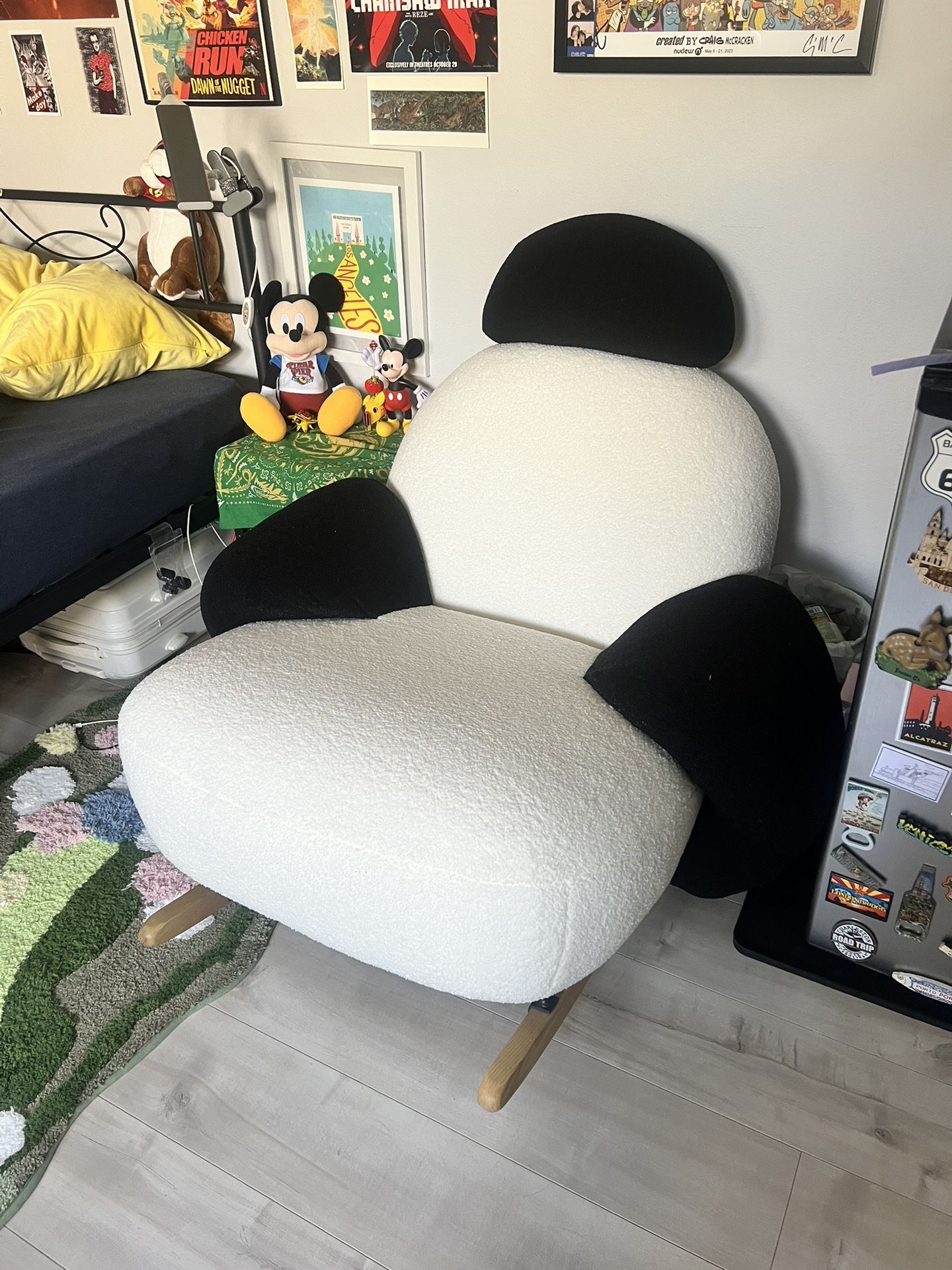 🪑🐼 Panda Rocking Chair Sofa – For Sale 🐼🪑