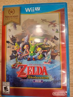 Legend Of Zelda Wind Waker HD Wii U