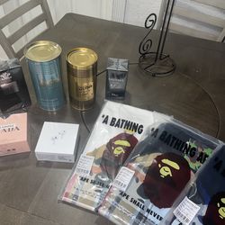 Cologne, bathing ape, and AirPod pro 2