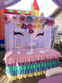 Unicorn backdrop
