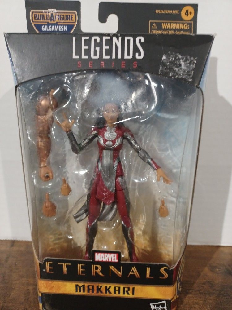 Marvel Legends Eternals Makkari Build-A-Action Figure New 